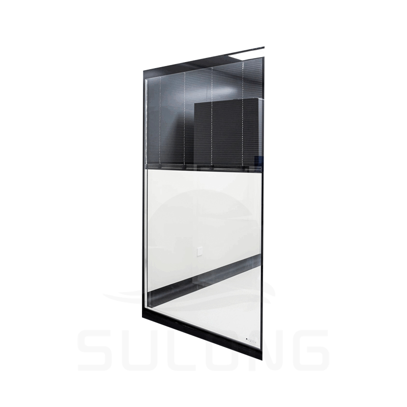 Naka-gitna na Insulated Glass Cleanroom Door